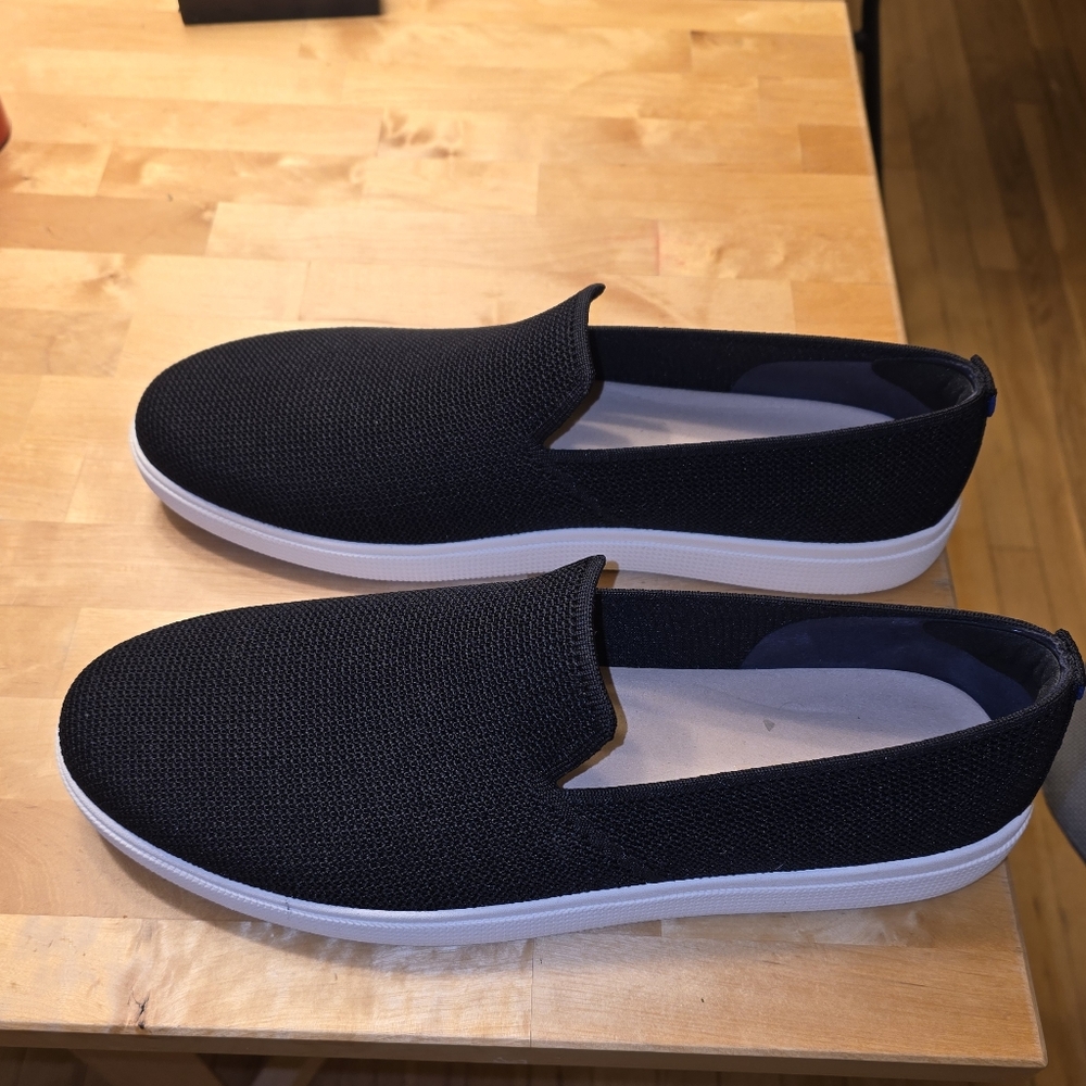 Rothy's Black Ravello Slip-On Sneakers